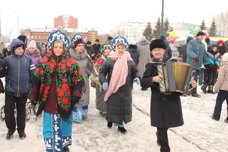 Губернская масленица в Томске