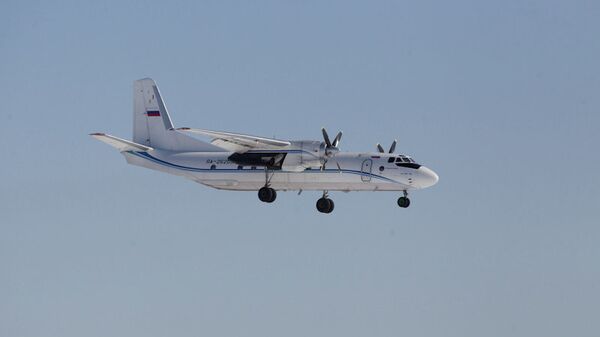 Самолет Ан-24. Архивное фото