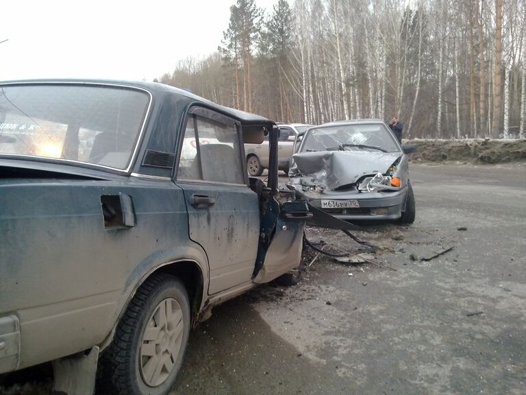 Авария на Богашевской трассе