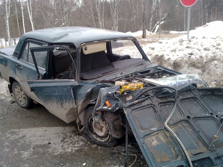 Авария на Богашевской трассе