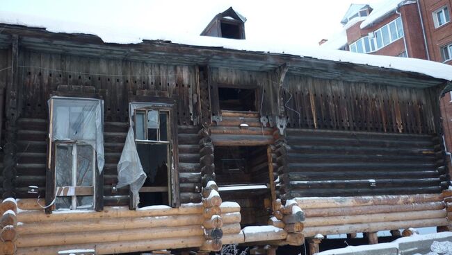 Арестован памятник архитектуры - дом архитектора В. Оржешко, в счет погашения крупного долга ОАО Томлесстрой