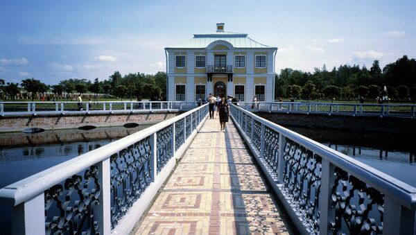 Дворец Марли в Петергофе. Архив