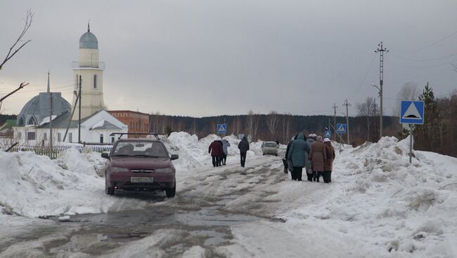 Поселок Черная речка под Томском