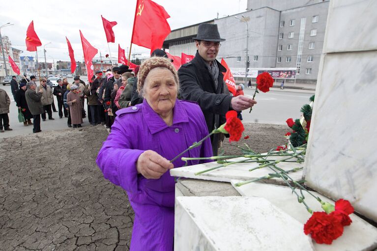 Томские коммунисты отметили день рождения Ленина