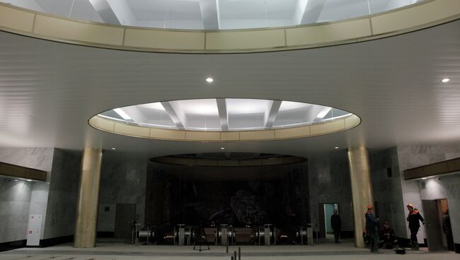 Строительство станций метро Международная и Бухарестская. Архив 