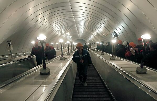 Строительство станций метро Международная и Бухарестская