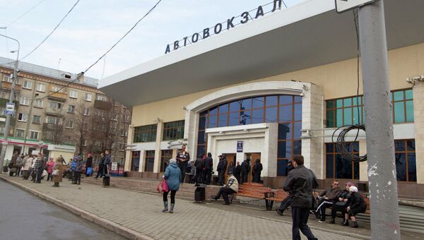 Томский автовокзал, архивное фото