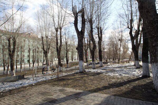 Обход проспекта Ленина мэром Томска накануне 9 мая - 16