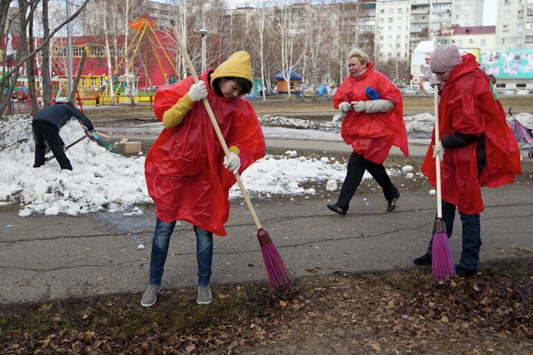 Субботник в Томске