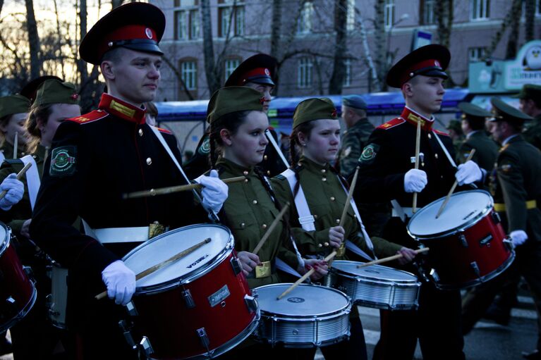 Репетиция военного парада прошла в Томске