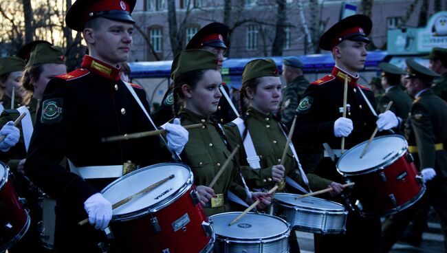 Репетиция военного парада прошла в Томске