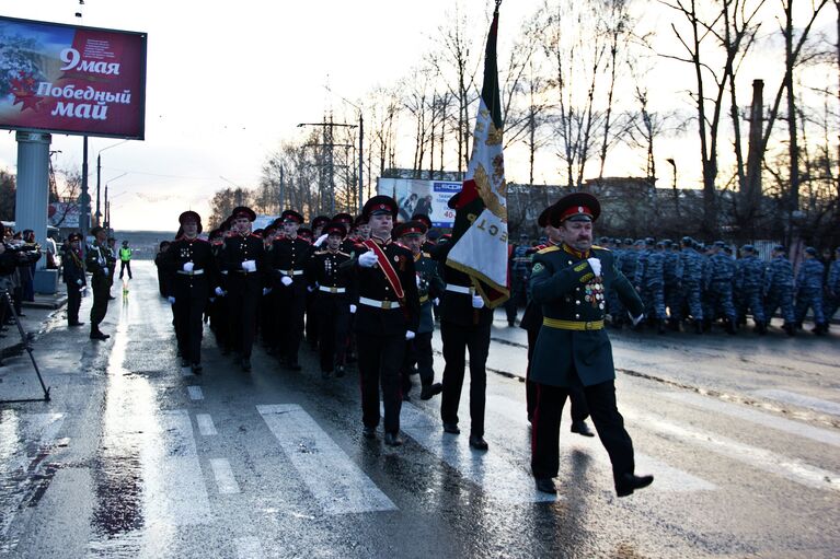 Репетиция военного парада прошла в Томске