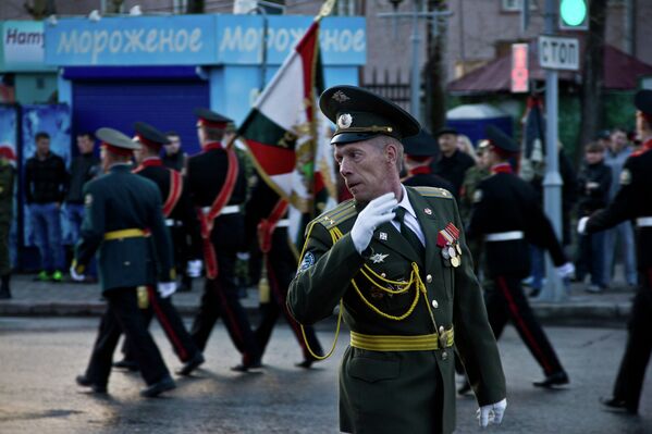 Репетиция военного парада прошла в Томске