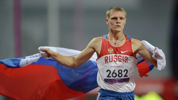 Российский спортсмен Евгений Швецов