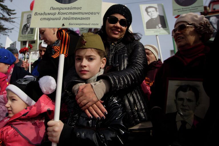 Празднование Дня Победы в Томске - 2013