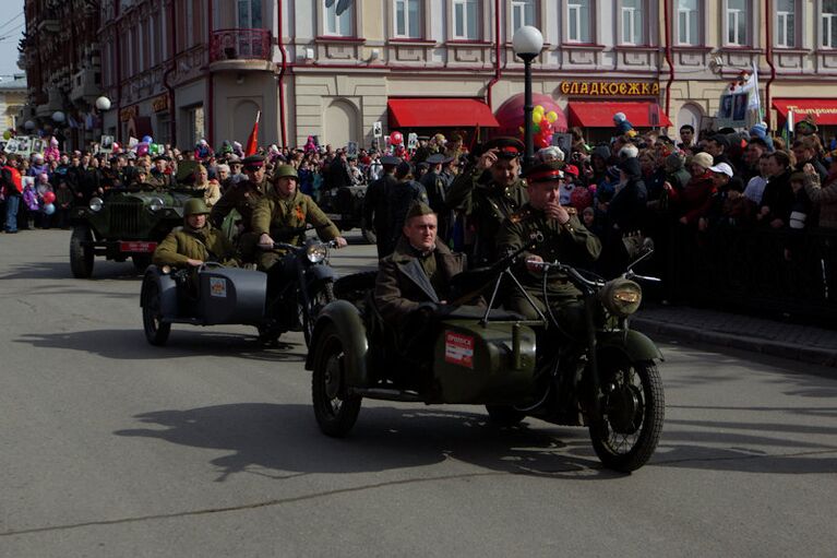 Празднование Дня Победы в Томске - 2013