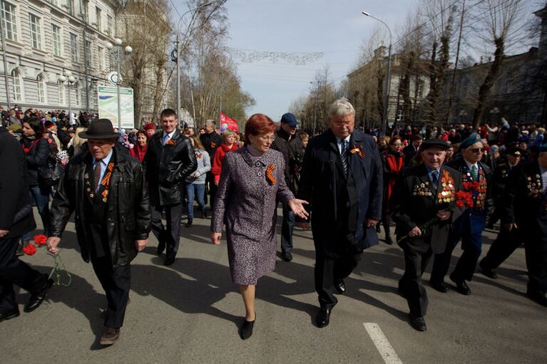 Празднование Дня Победы в Томске - 2013