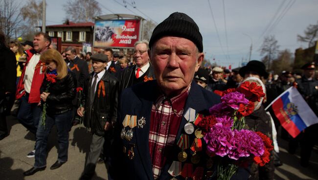 Празднование Дня Победы в Томске - 2013