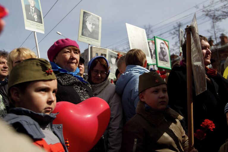 Празднование Дня Победы в Томске - 2013