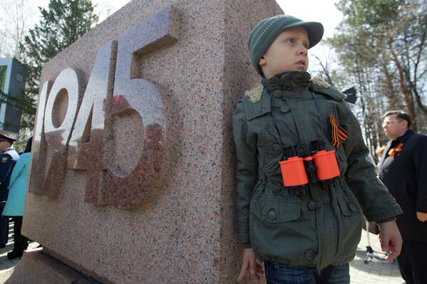 Празднование Дня Победы в Томске - 2013