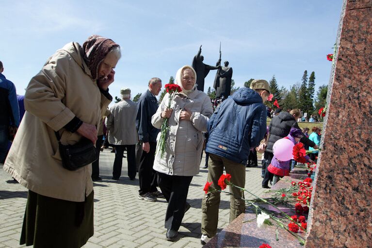 Празднование Дня Победы в Томске - 2013