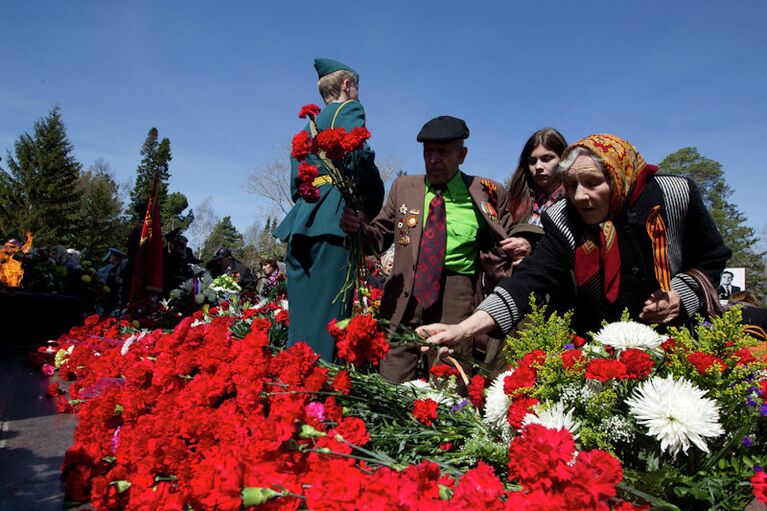 Празднование Дня Победы в Томске - 2013