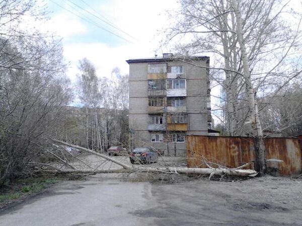 Ураган в Томске