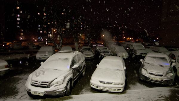 Майский снегопад в Томске