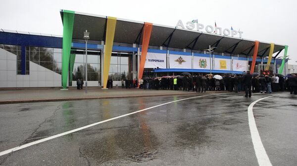 Открытие международного терминала в томском аэропорту