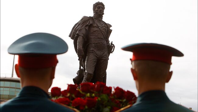 Открытие памятника Багратиону в Петербурге