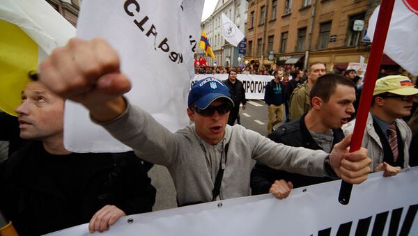 Сентябрьский Марш миллионов в Петербурге