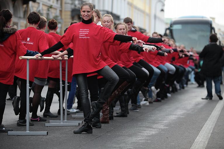 Открытый урок балета в Петербурге