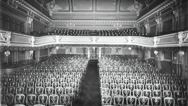 Зрительный зал театра им. Комиссаржевской. 1930-1940-е годы