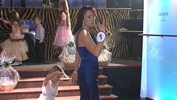 Красавицы конкурса Миссис Московия вышли на подиум со своими детьми