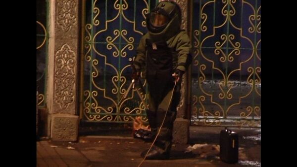 Муляж бомбы уничтожили сотрудники ФСБ у Соборной мечети Петербурга