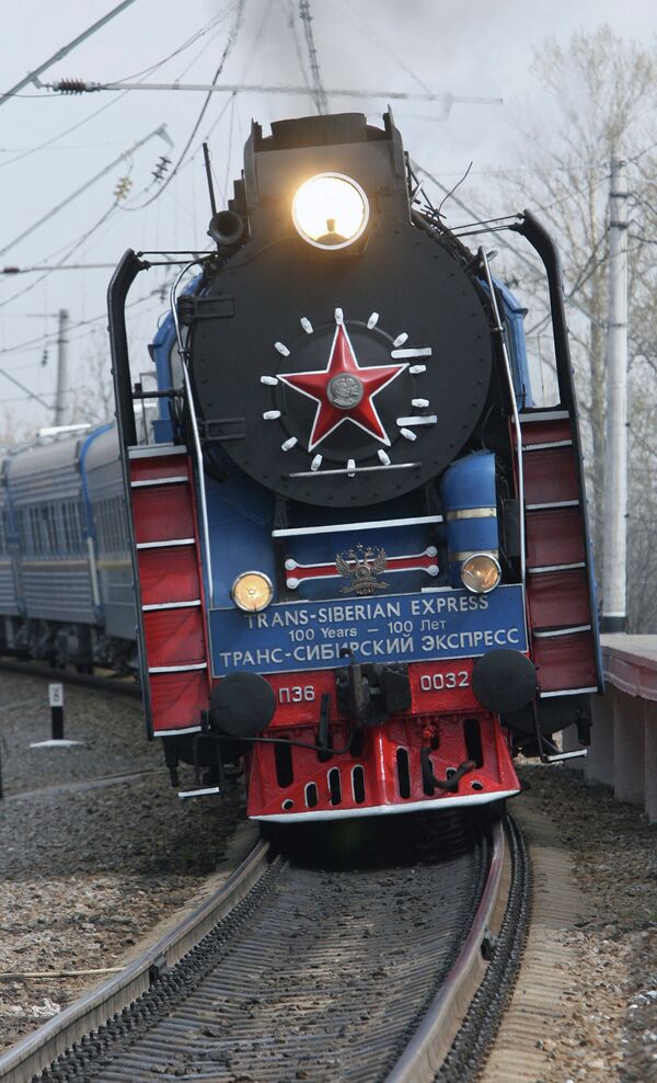Первый в России частный туристический поезд