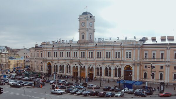Московский вокзал в Петербурге. Архивное фото