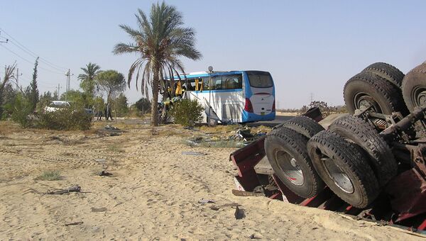 Автокатастрофа в Египте. Архив