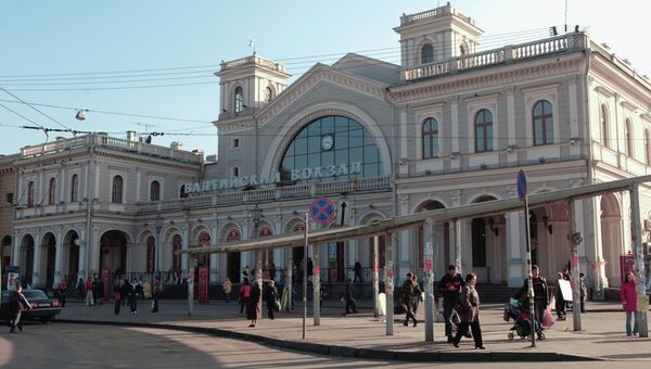 Балтийский вокзал. Архивное фото