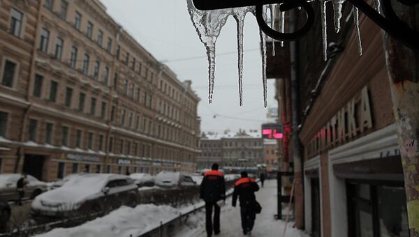 Петербург зимой. Архивное фото
