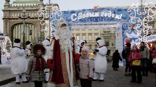 Рождественская ярмарка в Санкт-Петербурге