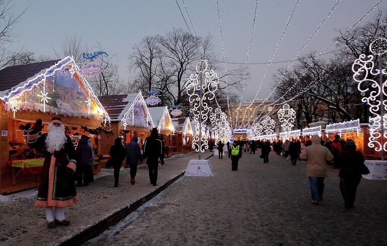 Рождественская ярмарка в Санкт-Петербурге