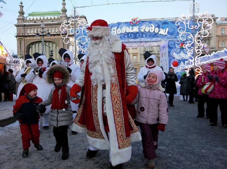 Рождественская ярмарка в Санкт-Петербурге