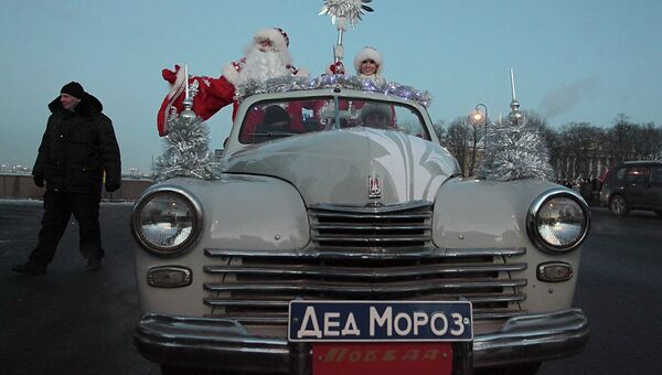 Дед Мороз в Петербурге 