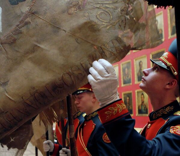 Открытие трех выставок, посвященных 200-летию победы в Отечественной войне 1812 года, в Эрмитаже