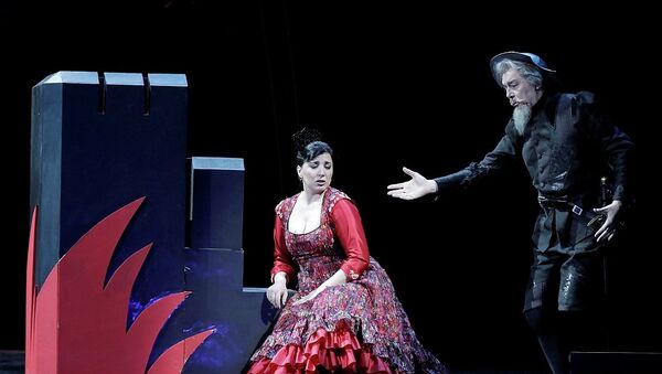 Дон Кихот в постановке Янниса Коккоса на сцене Мариинского театра