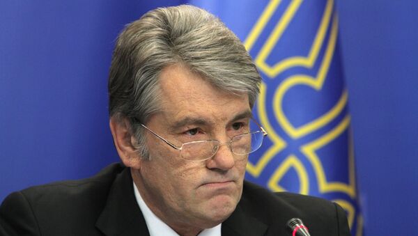 Бывший президент Украины Виктор Ющенко. Архивное фото