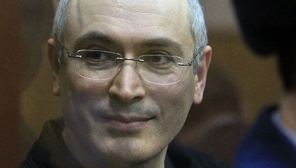 М. Ходорковский в суде 