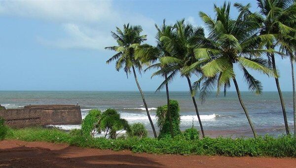 Пляжи в штате Гоа в Индии