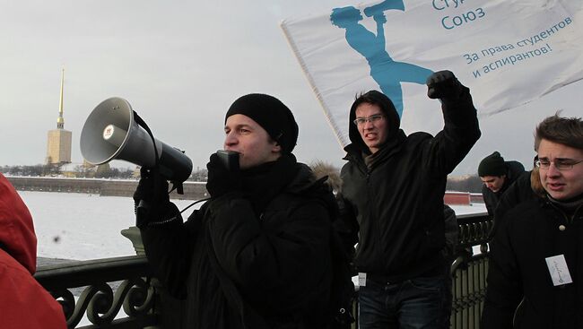 Акция против закона о митингах в Петербурге. Архив